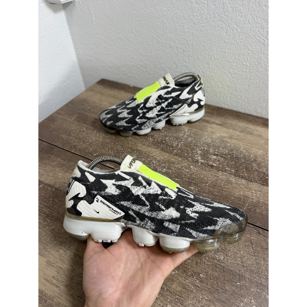 Nike Acronym x Air VaporMax Moc 2 Light Bone Men's Size 7 Shoes AQ0996-001